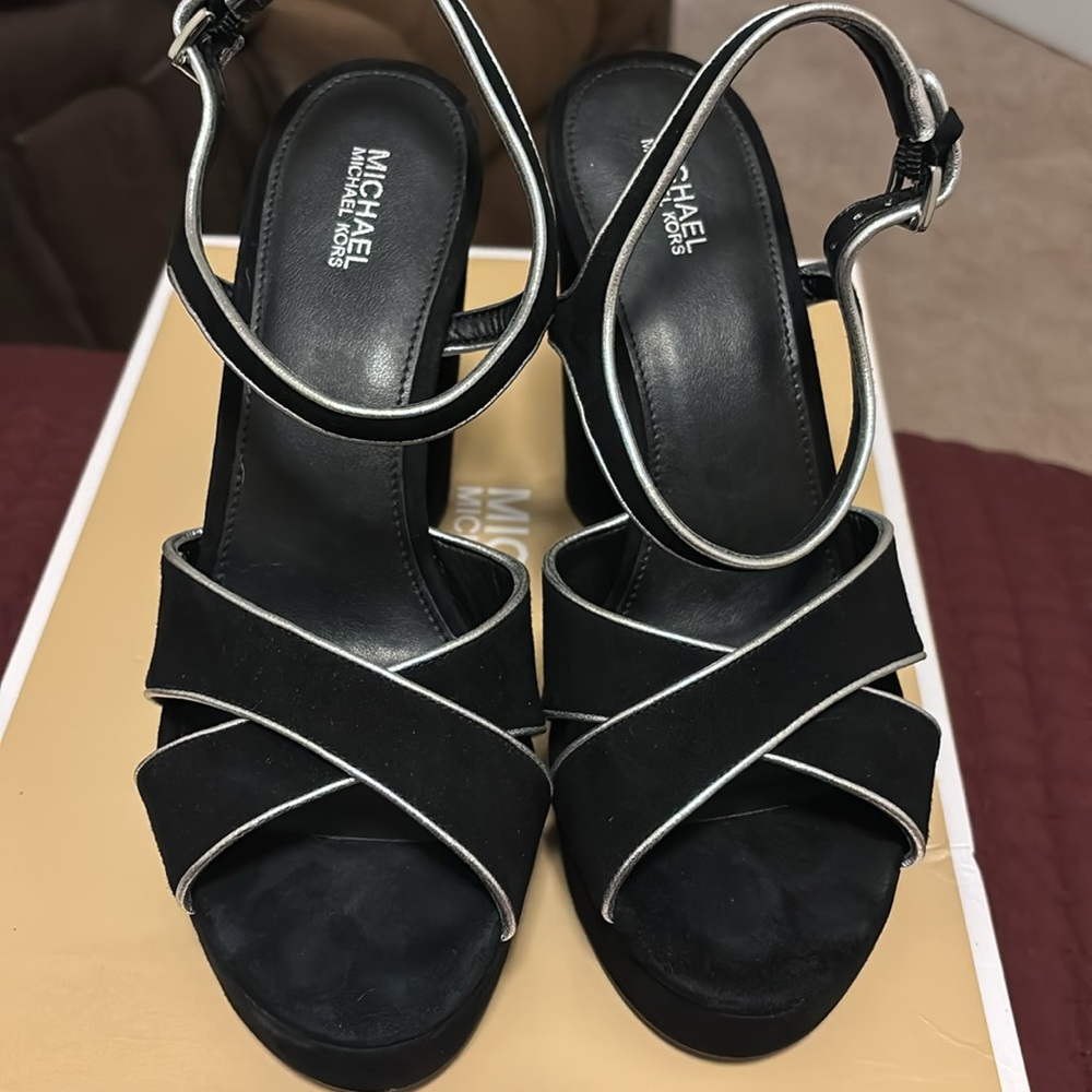 Michael Kors Lexie Platform Heels - Picture 3 of 6
